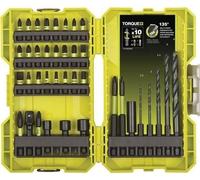 Coffret d'accessoires pour outils RYOBI, 38 pièces mixtes, Spécial Impact, Perçage, Vissage, Boulonnage, RAK38DSDI2 + 1 porte-embout