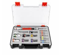 Coffret D'adaptateurs Compact Outil | À Dégagement , Robuste, Porte-Embout, pour Bricolage Domestique, Professionnels