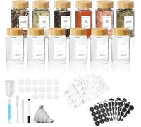 Coffret d'apprêt Bambus-Box, 120 ml, avec couvercle et pinceau, lot de 12