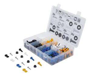 Coffret d'assortiment de vis, écrous et capuchons BGS