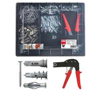 Coffret d'assortiment Tox Monteur Gips Pro 035 901 11 (Chevilles tout usage)