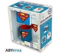 Coffret - Dc Comics - Verre 29 essous De Verre + Mini Mug Superman