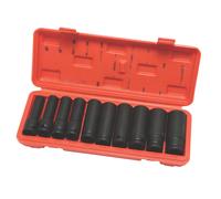 Coffret de 10 douilles clé à choc 1/2 longues Pro-Craft Hilka