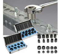 Coffret de 10 Extracteur de Boulon Verrouillage Douille Dégraissant outil de Filetage (Long)
