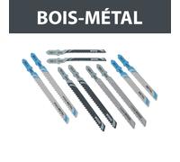 DeWalt - Coffret lames de scie sauteuse DT2294 - 10 lames XPC bois et métal, attache en T