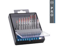 Coffret de 10 lames de scie sauteuse PRO Métal/Alu BOSCH
