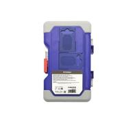 Coffret de 100 forets métaux HSS taillé meulé queue cylindrique Din 338 Ø 1 à 13 mm coffret antichoc Ranger