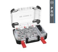 BOSCH Coffret de scies trépans PRO Multi Material PC Plus, 14 pieces 2608594426