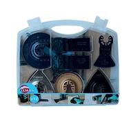 Coffret de 12 accessoires LEMAN multi-matériaux pour outil oscillant - 4500.12