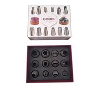Coffret de 12 douilles en inox Pro GL364 Gobel