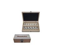 Coffret de 12 Fraises à bois sur queue de 6 mm - MAKITA D-57065