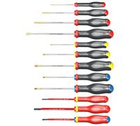 Coffret de 12 tournevis Protwist + 2 racks de rangement - FACOM AT.J12R1PB