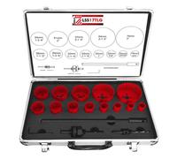 Coffret de 13 scies cloches D. 19 - 76 mm HSS métal