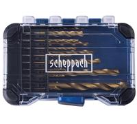 Coffret de 15 forets helicoidaux hss Scheppach hss15