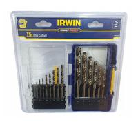 Irwin Metallbohrer HSS-E Cobalt, Set 15-tlg.
