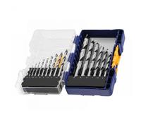 Jeu de forets en métal Irwin; HSS PRO; 1-10 mm; 15 unités