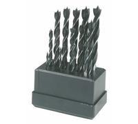 LEMAN Coffret de 15 mèches HSS hélicoïdales pour bois 3–10 mm (201.500.15)