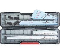Coffret de 16 lames de scie sabre Bosch Pro 2607010997 démolition bois et métal