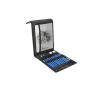 Coffret de 16pcs Outil à Dessin Crayons Graphite Avec Gomme G