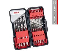 Coffret de 18 forets à métaux ToughBox HSS PointTeQ BOSCH