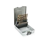 Coffret de 19 forets cobalt 5% de 1 à 10 mm HANGER 155290