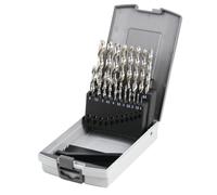 Coffret de 19 forets HSS taillés meulés HANGER 155190