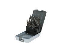 Coffret de 19 forets HSS taillés meulés HANGER 155192