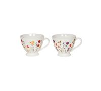 Coffret de 2 déjeuner Iris 39 cl - - Multicolore - Porcelaine
