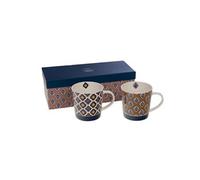 Coffret de 2 mugs Laure 45 lanc - Porcelaine