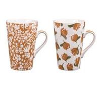 Coffret de 2 mugs Majalis 46 cl - Table Passion - - Porcelaine G