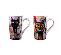 Coffret de 2 mugs Street Cat 50 cl