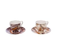 Coffret de 2 tasses à thé Bettina