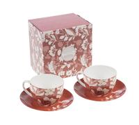 Coffret de 2 tasses et sous-tasses Isana