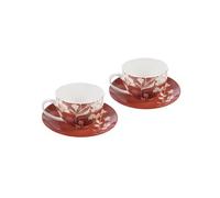 Coffret de 2 tasses et sous-tasses Isana