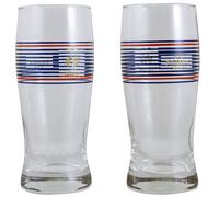 Coffret de 2 verres à bière FFF