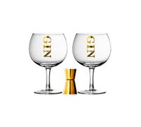 Coffret de 2 verres à Gin et doseur