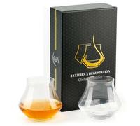 Coffret de 2 verres warm whisky et rhum