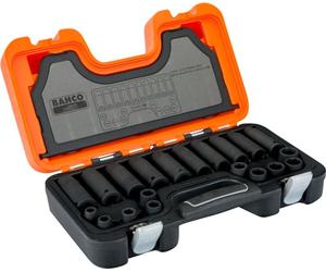 Coffret de 20 douilles à choc mixte BAHCO - D-DD/S20