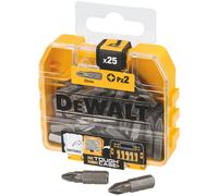 Coffret de 25 embouts de visseuse PZ2 25mm DT71521-QZ DeWalt