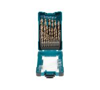 Coffret de 25 forets à metaux Ø1-13 mm HSS-Co 5% MAKITA