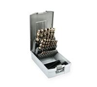 Coffret de 25 forets cobalt 5% de 1 à 13mm - - 155291