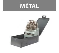 Coffret de 25 forets métaux PRO HSS DIAGER