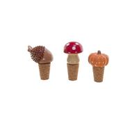 Coffret de 3 bouchons forêt - - Multicolore - Céramique