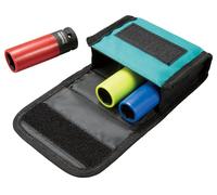 Coffret de 3 douilles longues 1/2" Ø 17-19 - 21 mm - MAKITA E-12354