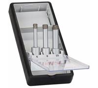 Coffret de 3 forets diamantés à sec Robust Line Easy Dry Best for Ceramic 6-8-10mm Bosch 2608587145