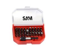 Coffret de 30 embouts de vissage 1/4' + 1 porte-embout SAM OUTILLAGE - E900-J30B