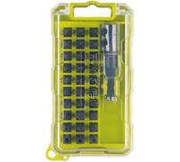 Coffret de 30 embouts RYOBI traités haute résistance spécial couple >50 Nm