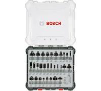 Coffret de 30 fraises mixtes à queue de 6 mm BOSCH - 2607017474
