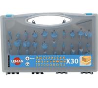 Coffret de 30 mèches de défonceuse LEMAN DEF.428.30 Q8mm - 428.700.30