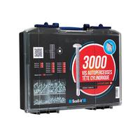 Coffret de 3000 vis autoperceuses TCQ SCELLIT - tête cylindrique- COF008-TCQ